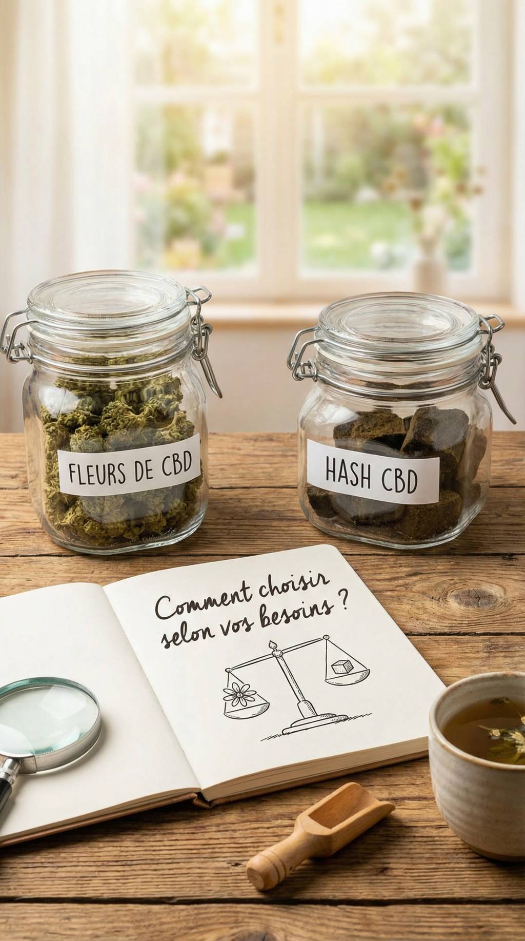 Fleurs de CBD ou Hash CBD : comment choisir selon vos besoins ?